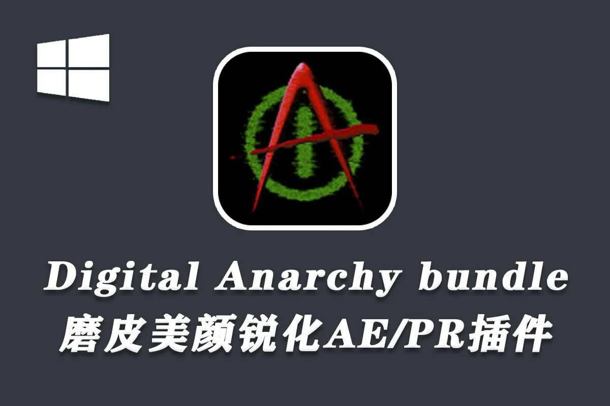 【AE/PR插件】磨皮美颜锐化光照视频去闪烁AE/PR插件合集 Digital Anarchy bundle 2023.9 Win汉化版