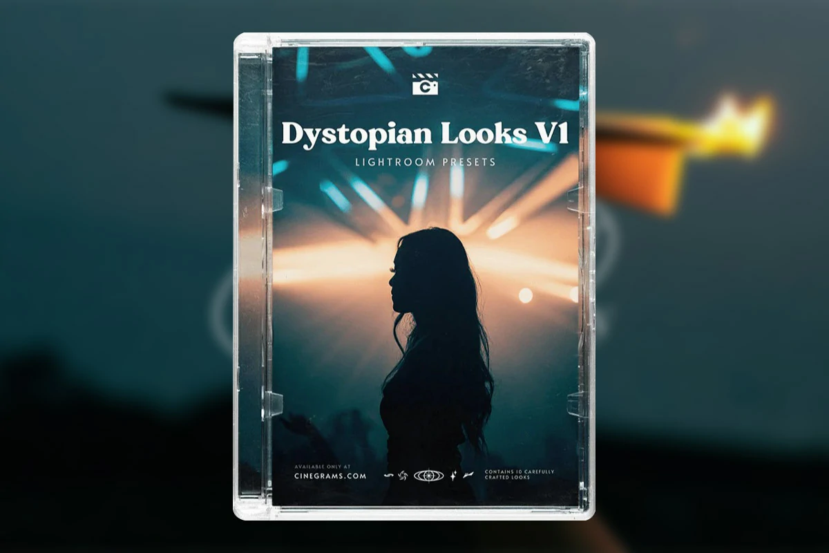 【LR预设】乌托邦暗黑夜景复古胶片调色Lightroom预设CINEGRAMS – Dystopian Looks V1
