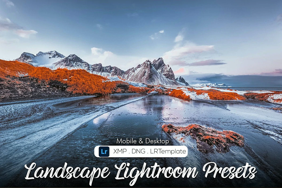 高品质风光后期调色Lightroom预设 25 Landscape Lightroom Presets