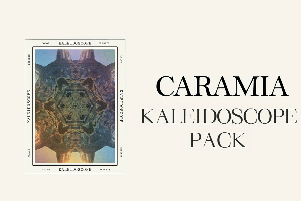 【LR预设】21款复古胶片人像旅拍风光摄影万花筒调色Lightroom预设 Cara Mia – Kaleidoscope Pack