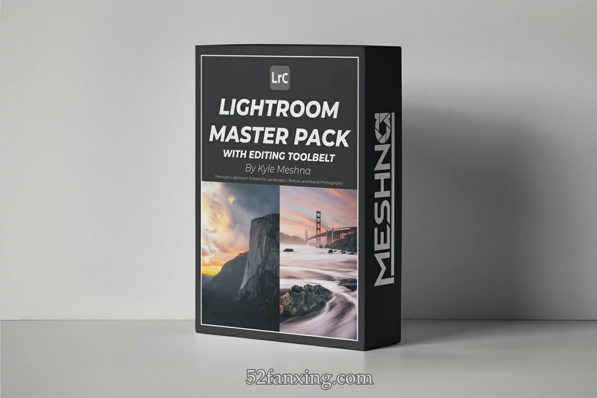 【风光LR/PS预设】旅拍风光经典LR预设 Kyle Meshna -Lightroom Presets-The 2023 Meshna Master