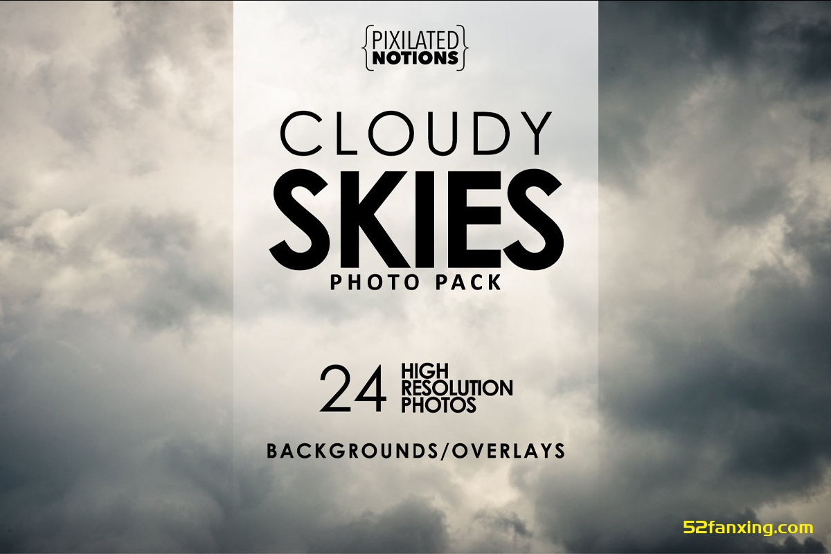 【图片素材】24张高清实拍乌云溶图后期合成叠加图片背景素材