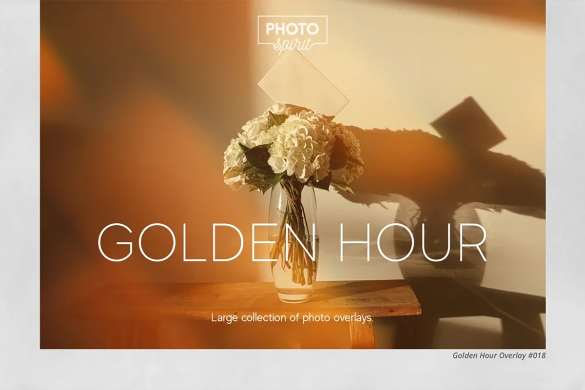 【图片素材】45张黄金时刻温暖柔和优美氛围情绪摄影叠加图片素材 Golden Hour Overlays