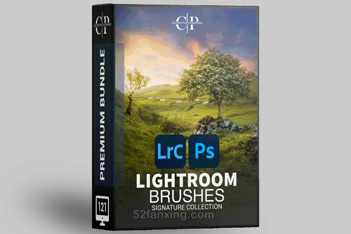 【PS/LR预设】11套风光大片LR笔刷预设 Clever Photographe Signature Brushes Lightroom